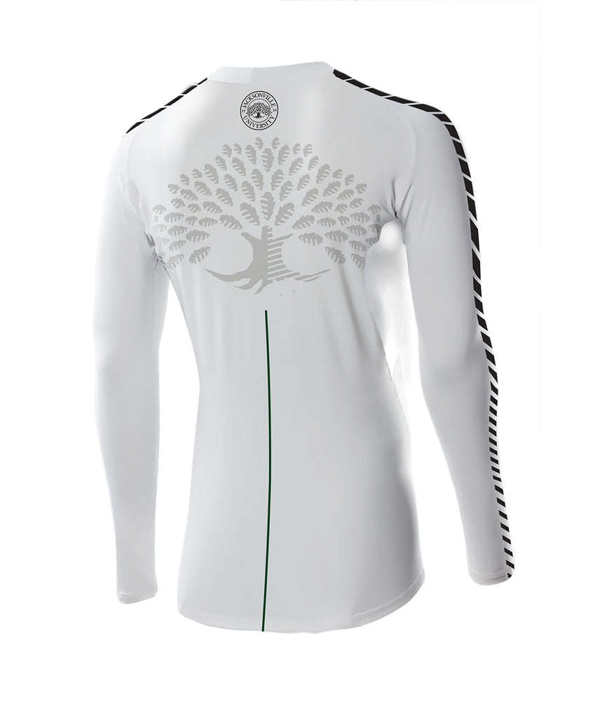 Men's Jacksonville University Base Layer Ls - White