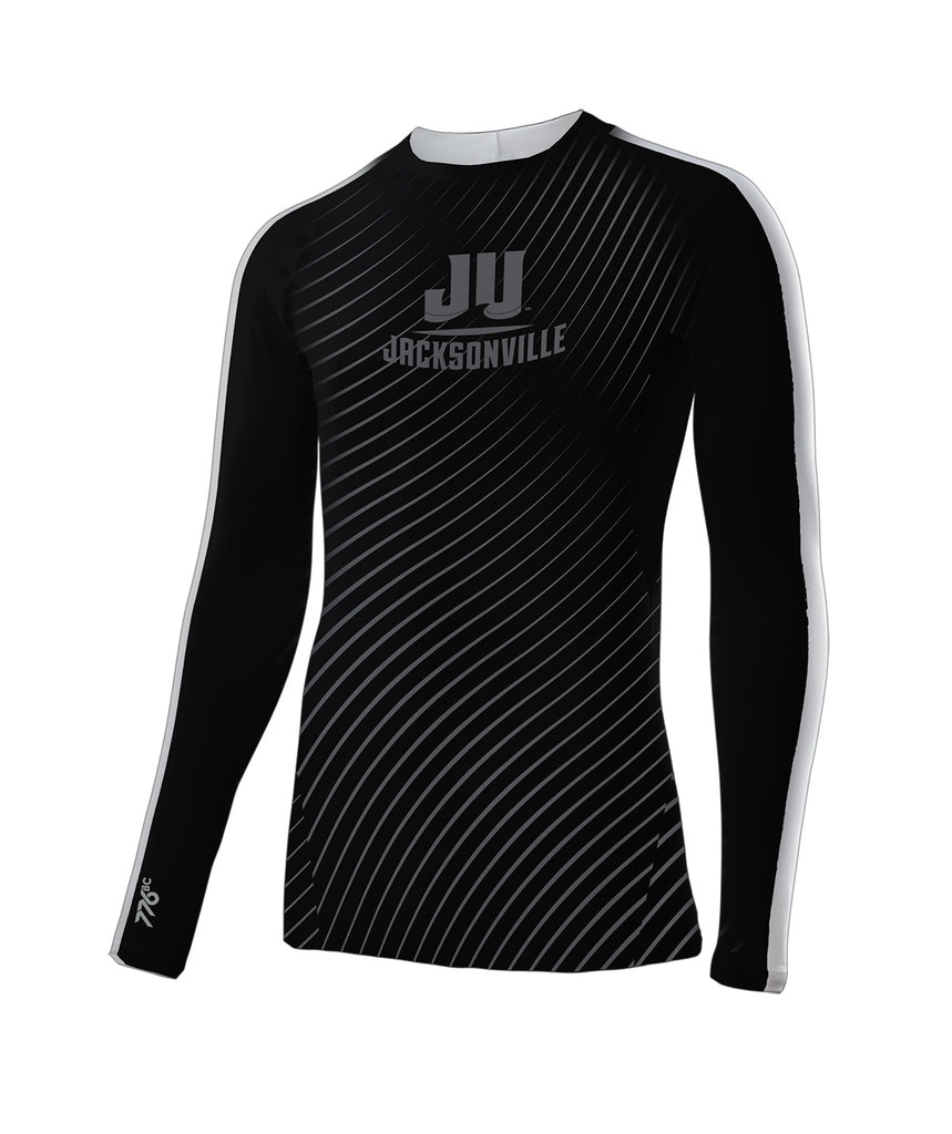 Men's Jacksonville University Base Layer LS - Black