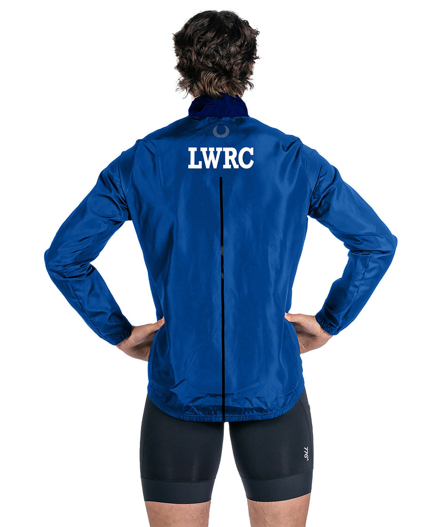Men's Lake Washington Cirrostratus Wind Jacket - Blue/Navy