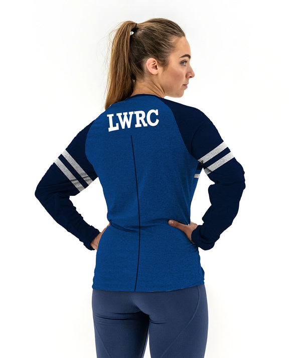 Women's Lake Washington Active T-Shirt LS - Blue/Navy