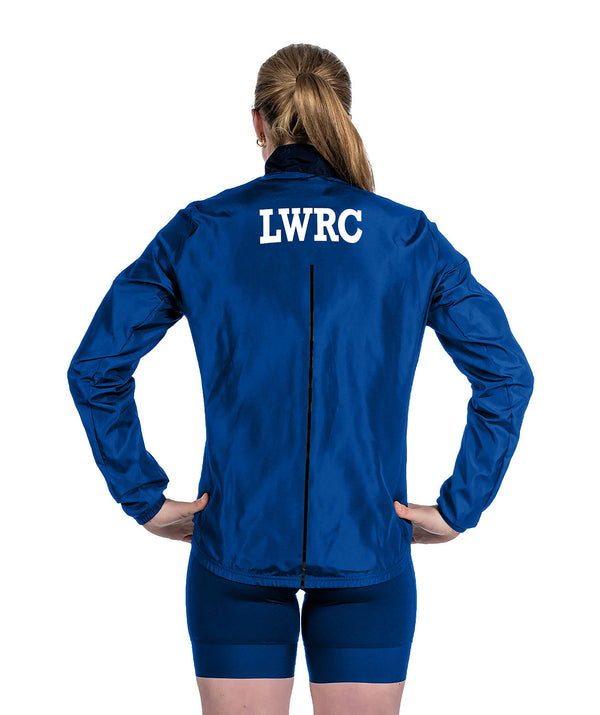 Women's Lake Washington Cirrostratus Wind Jacket - Blue/Navy