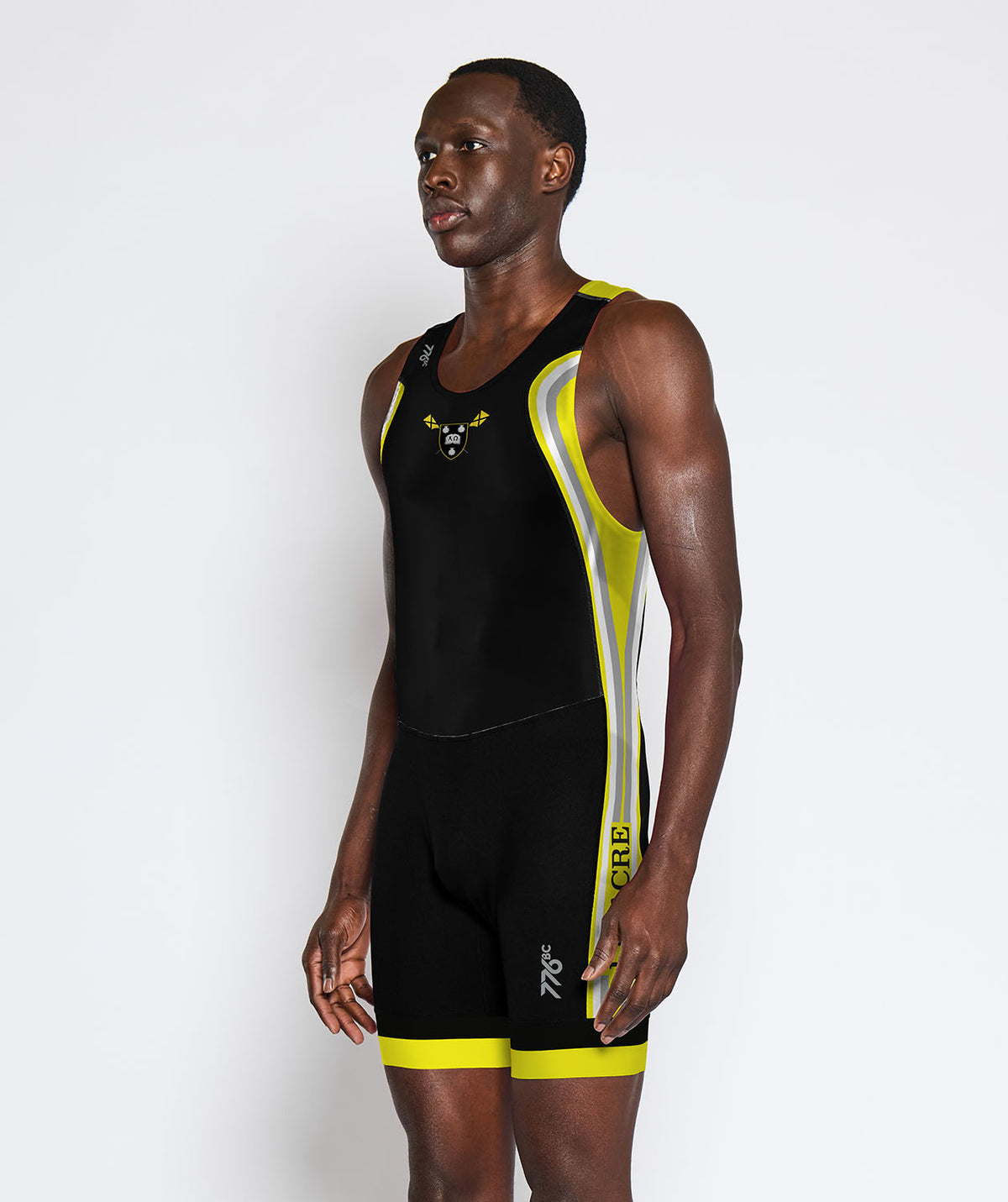 Men's Linacre College Pro Unisuit - Black/Yellow
