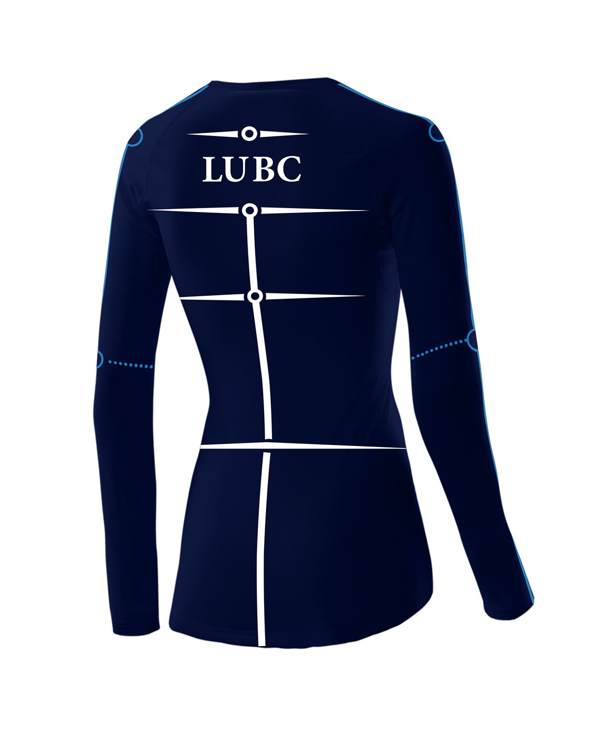Women's Liverpool University Boat Club  Motion Base Layer LS - Navy