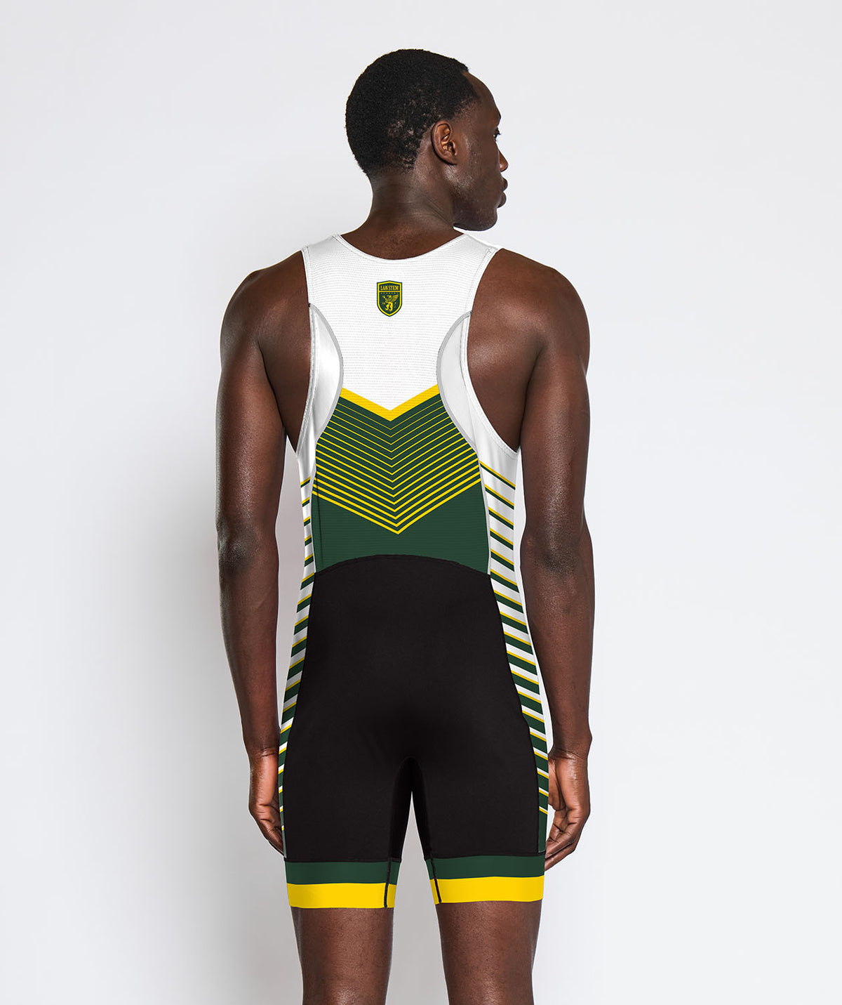 Men's L&N Stem Academy Pro Unisuit - Black/Green/Yellow