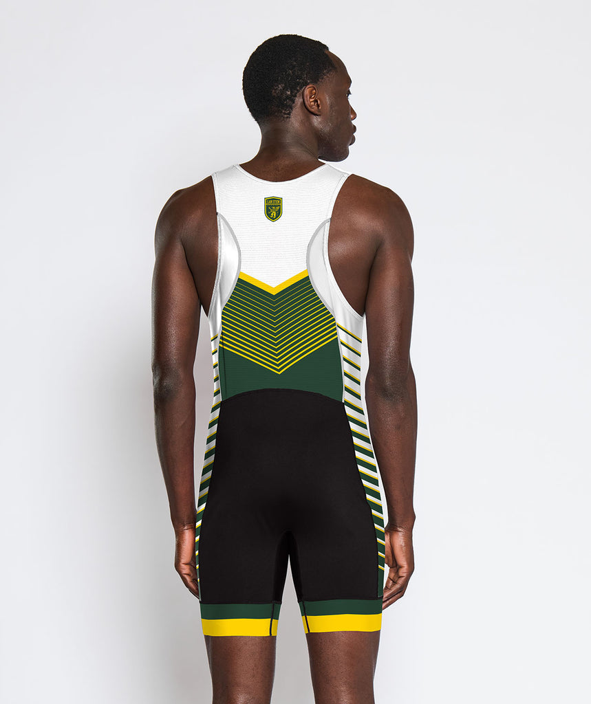 Men's L&N Stem Academy Pro Unisuit - Black/Green/Yellow