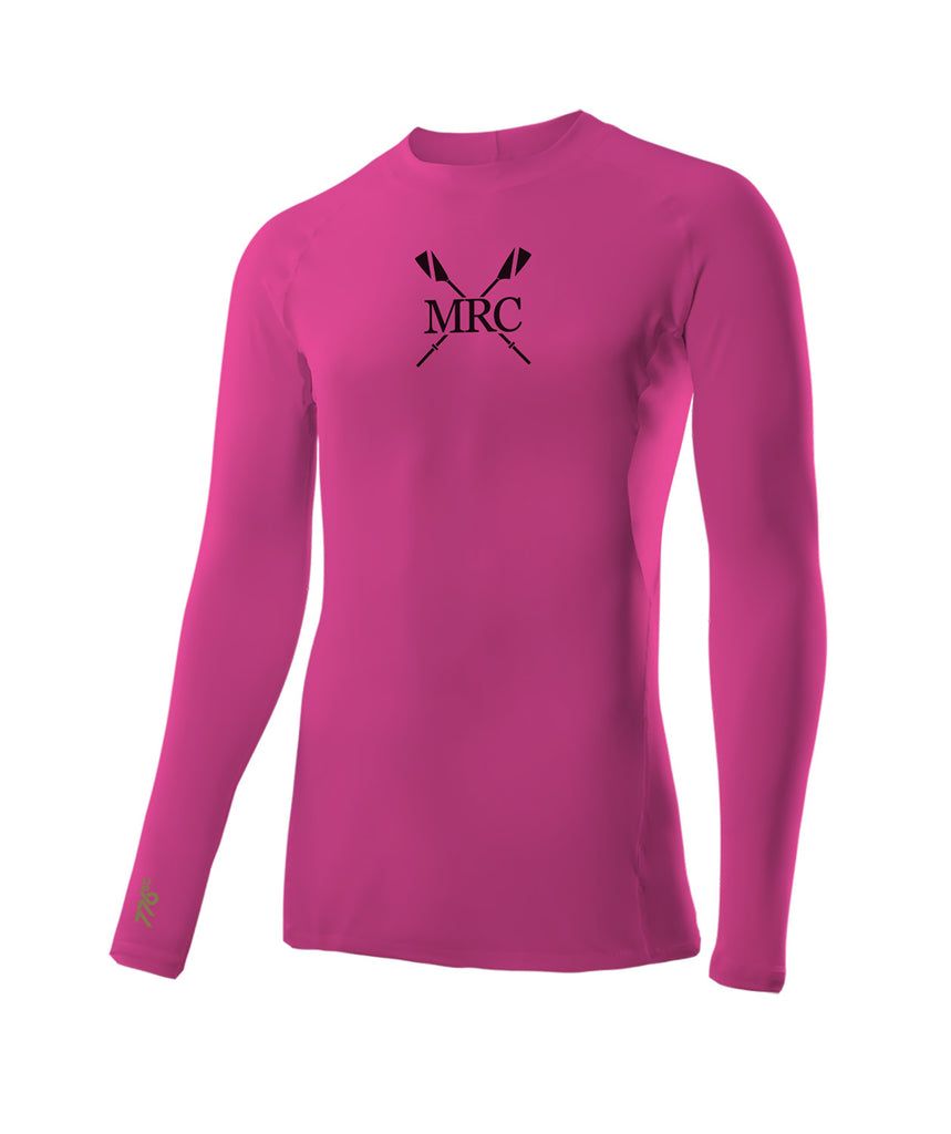 Men's Maritime Rowing Club Base Layer LS - Neon Pink