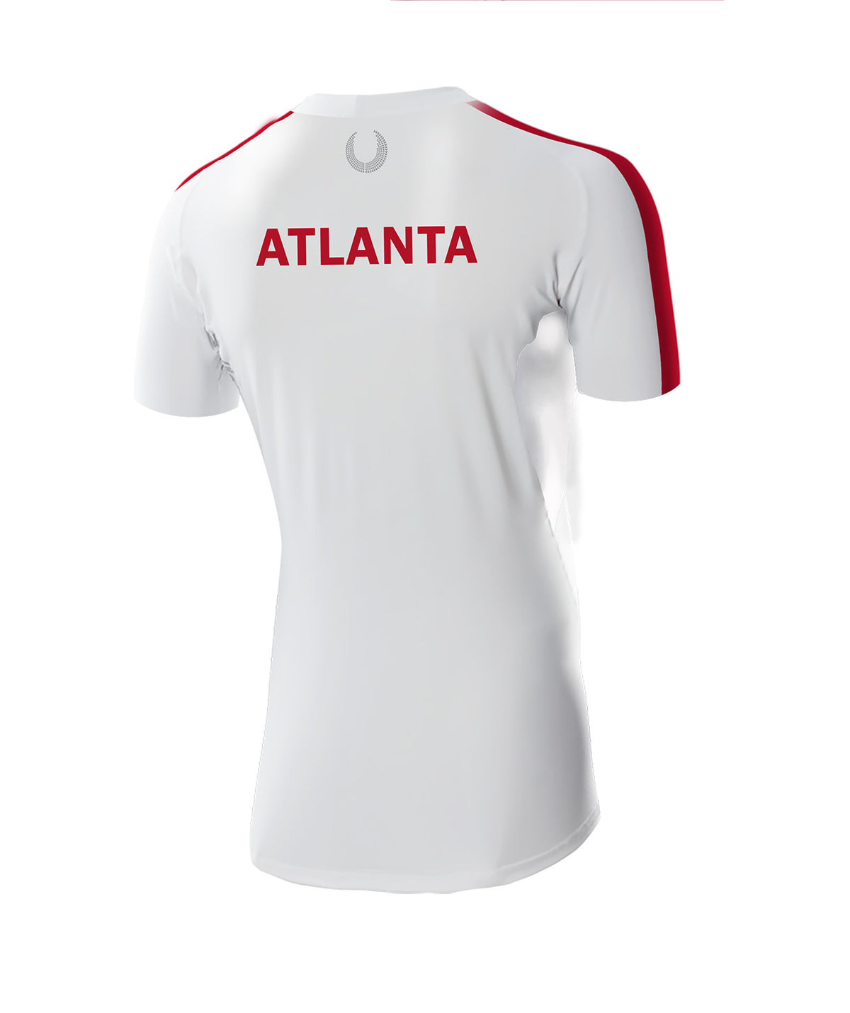 Men's Atlanta Rowing Base Layer SS - White/Red