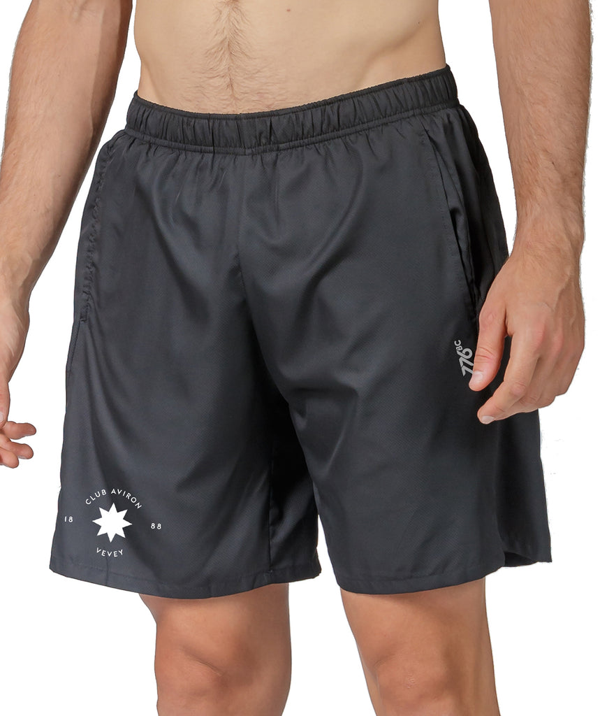 Men's Club Aviron Gym Short - Black