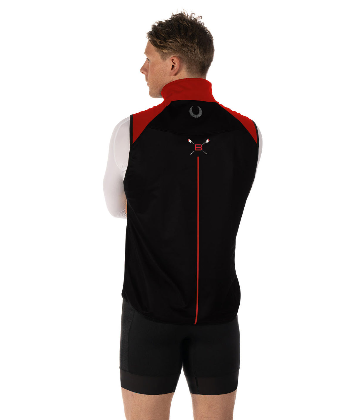 Men's Bedford Crew Stratus Vest - Black