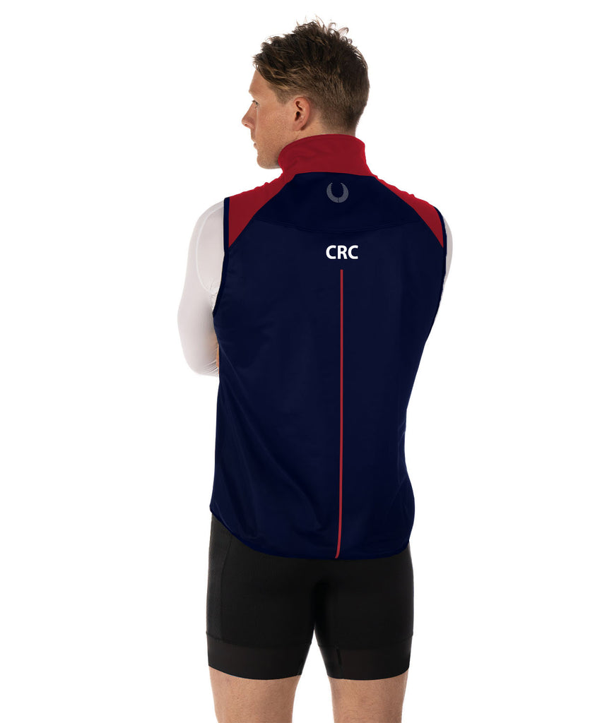Men's Capital Rowing Club Masters Stratus Vest - Navy/Red