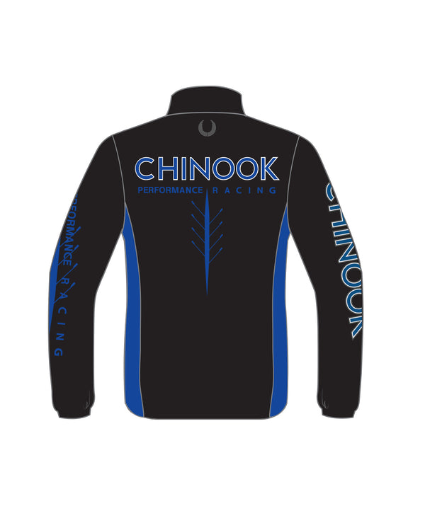 Men's Chinook Cirrostratus Wind Jacket - Black/Blue