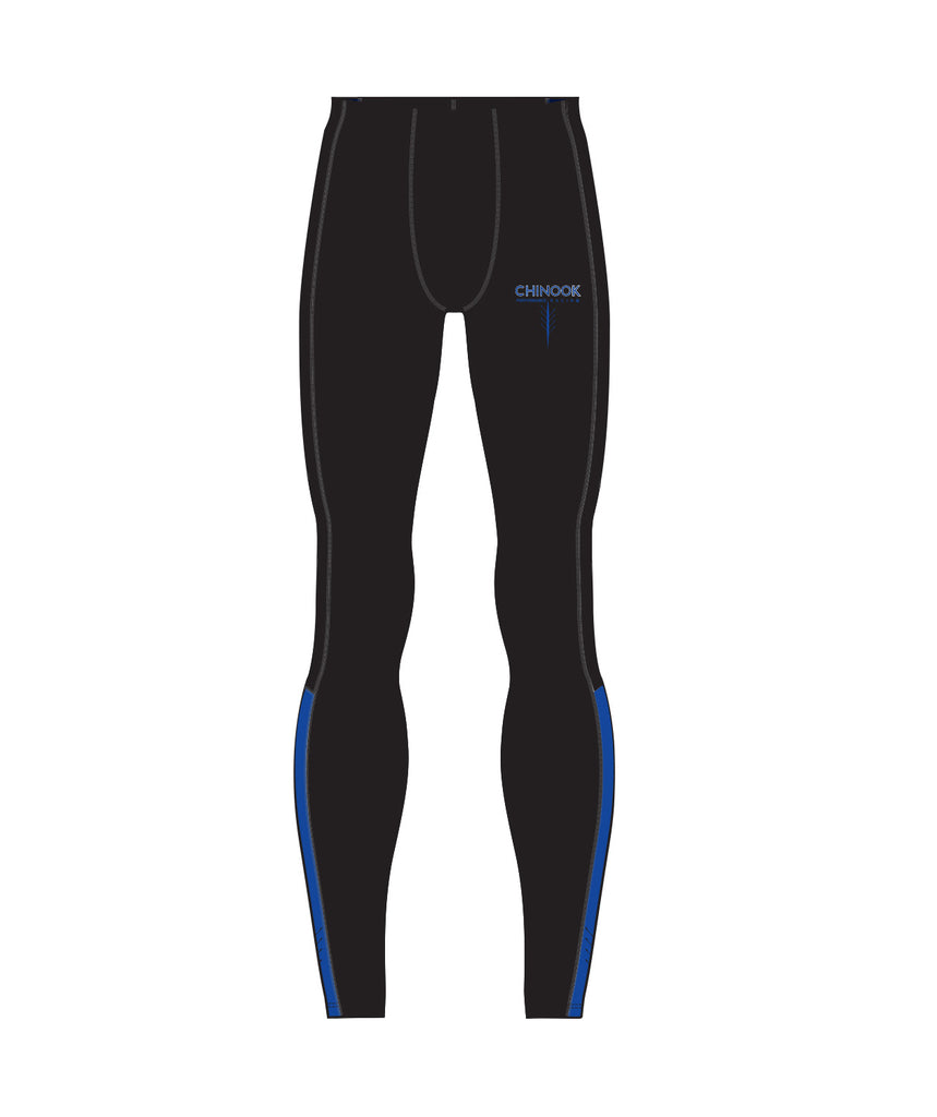 Men's Chinook Streamline Tight - Black/Blue