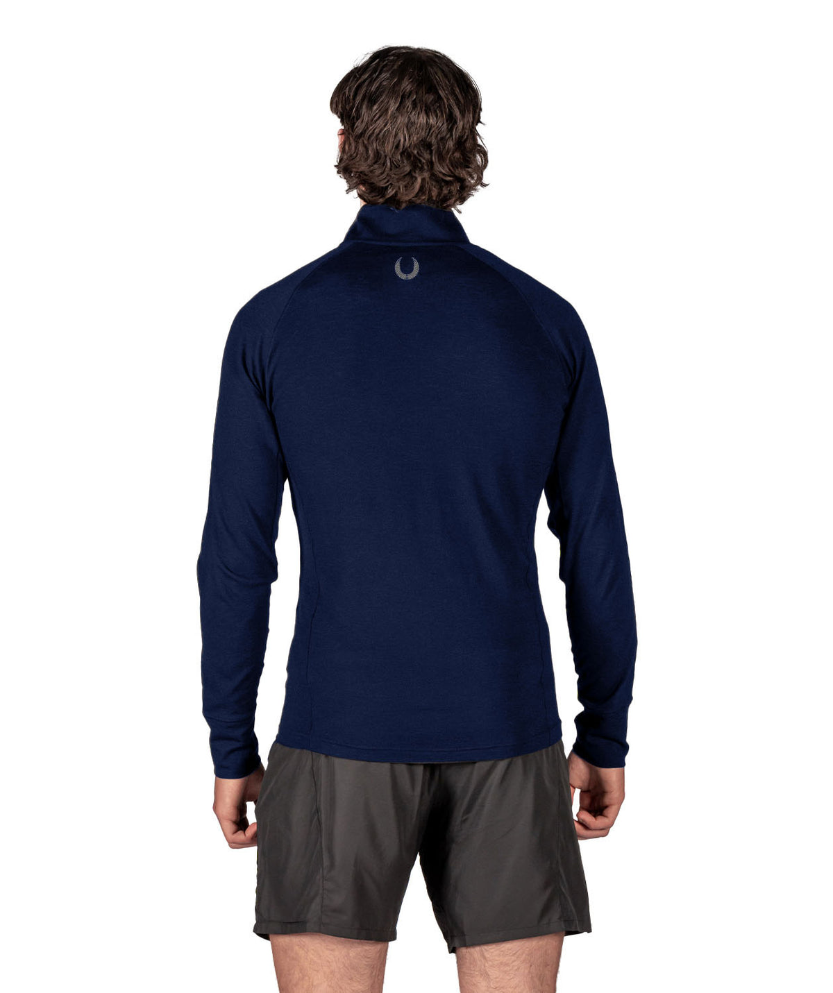 Men's Christian Brothers Academy Pro-Merino 1/4 Zip LS - Navy