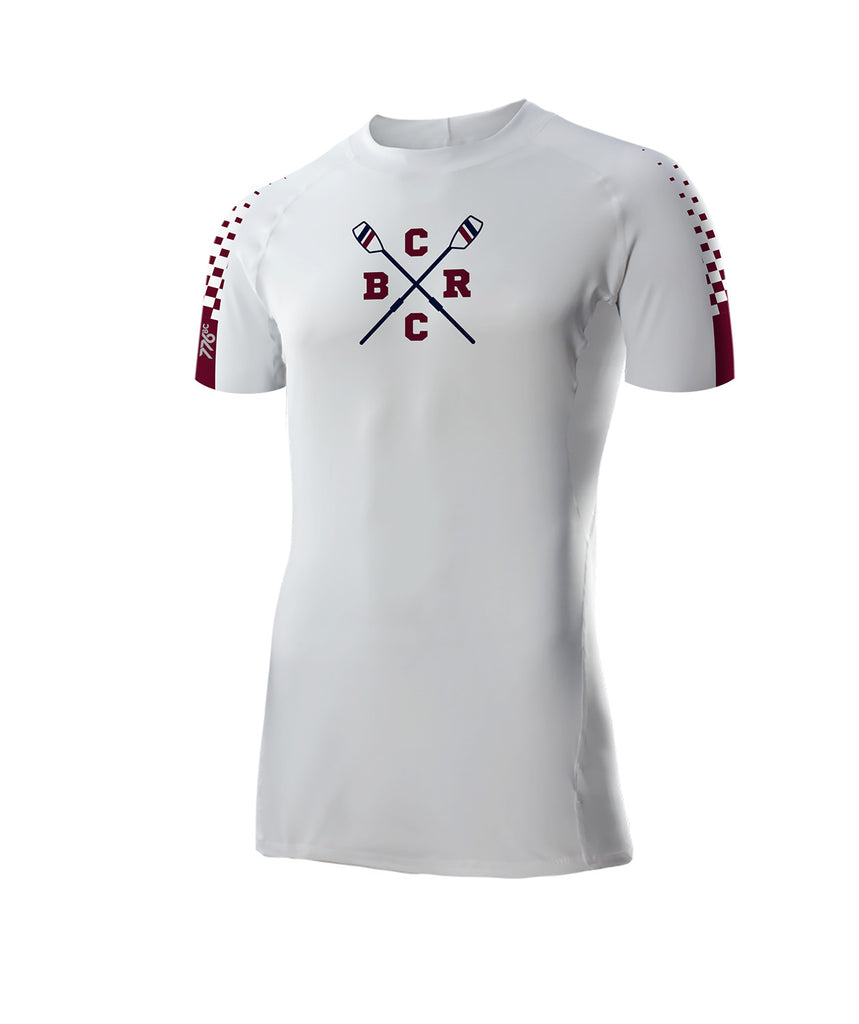 Men's Commencement Bay Rowing Club Base Layer SS - White