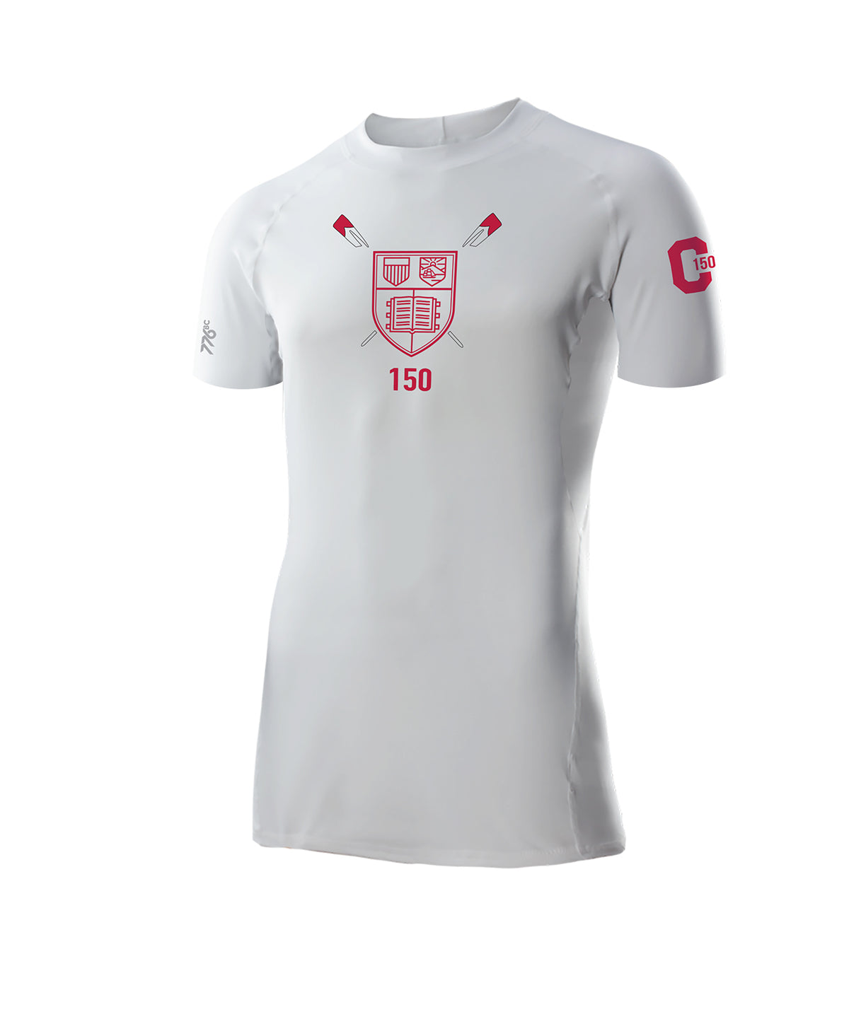 Men's Cornell University Lightweight Base Layer SS - White