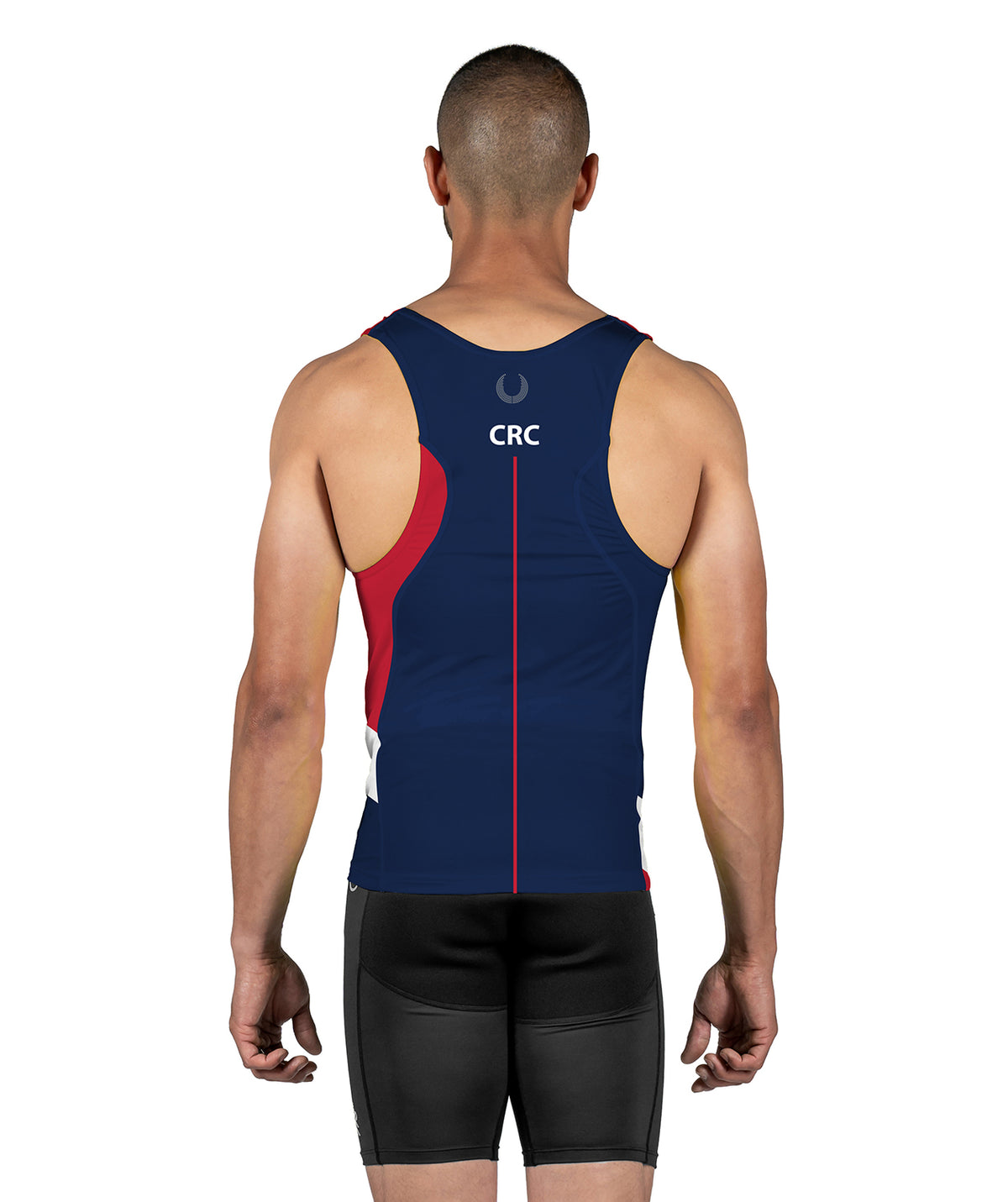 Men's Capital Masters Race Tank - Navy/Red