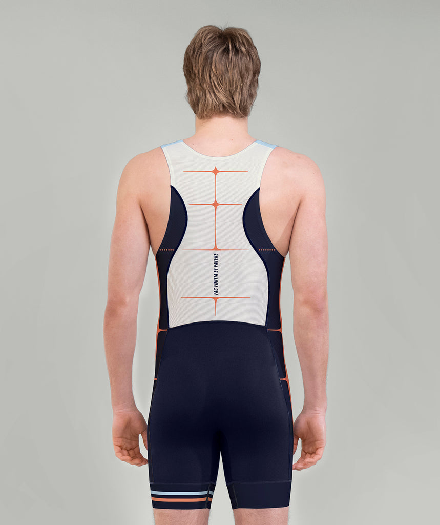 Men's Dark Horse X 776BC Pro Unisuit - Navy/Sky Blue