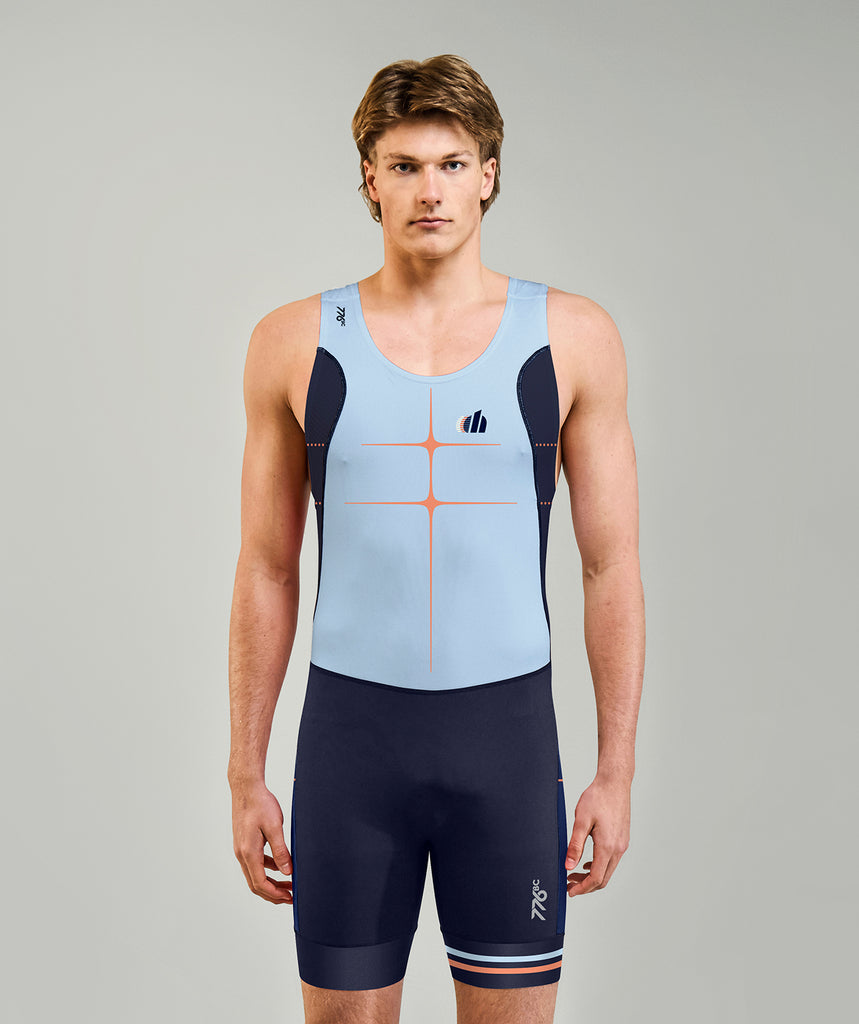 Men's Dark Horse X 776BC Pro Unisuit - Navy/Sky Blue