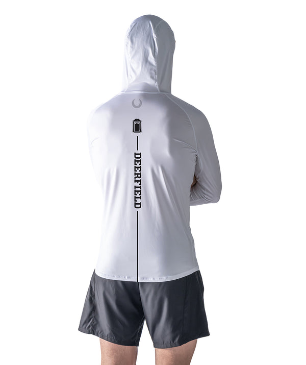 Men's Deerfield Sun Hoodie LS - White