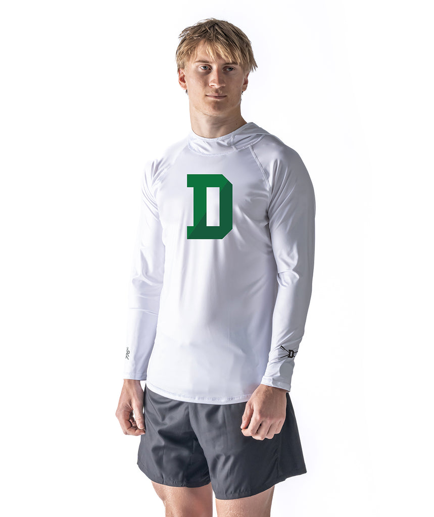 Men's Deerfield Sun Hoodie LS - White