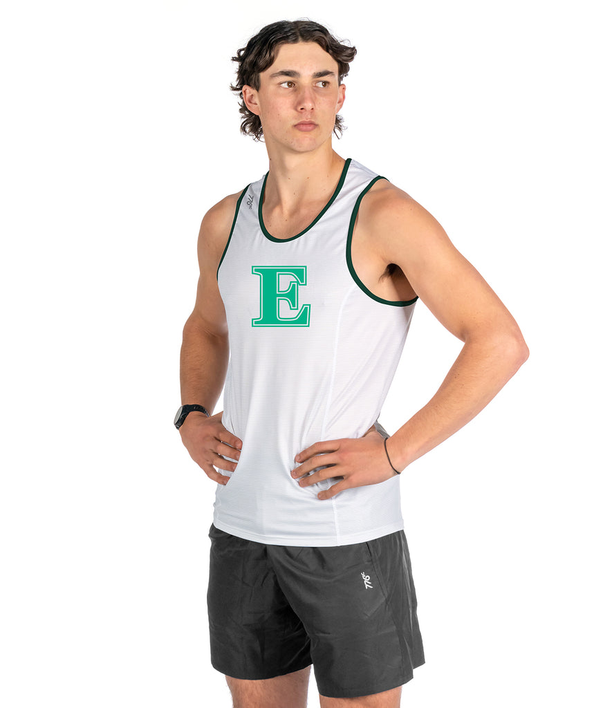 Men's Exeter University  Performance Tank - White