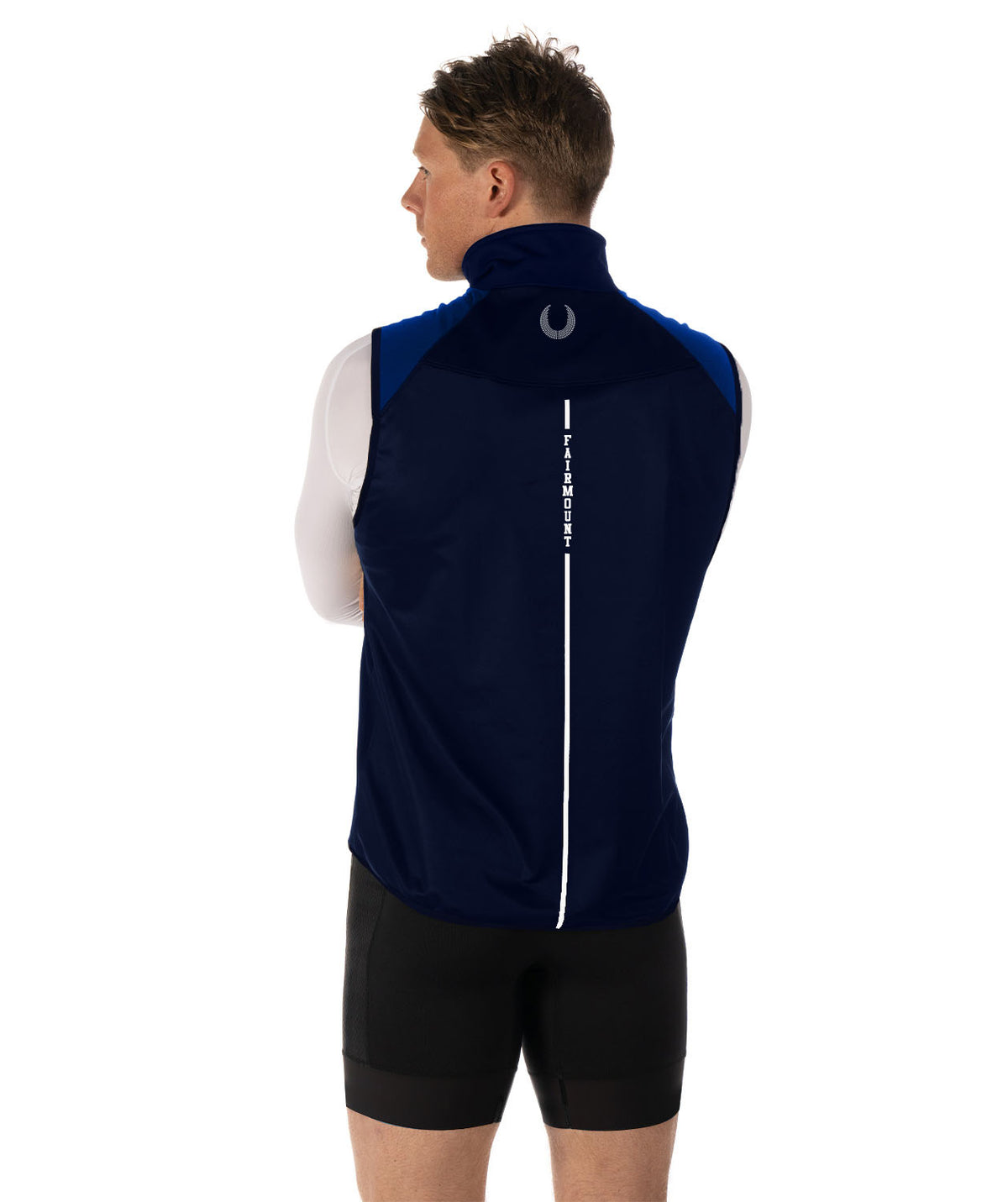 Men's Fairmount Rowing Stratus Vest - Navy
