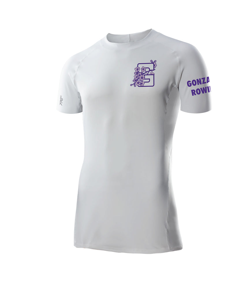 Men's Gonzaga College High School Base Layer SS - White
