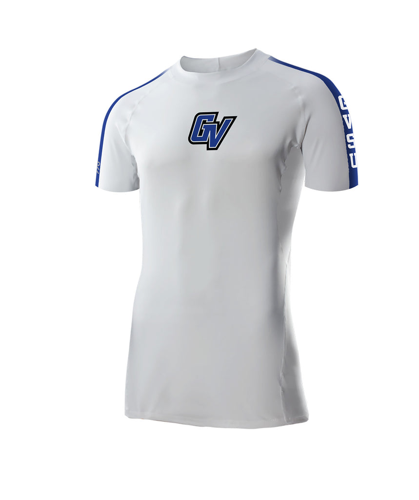 Men's Grand Valley Rowing Club Base Layer SS - White