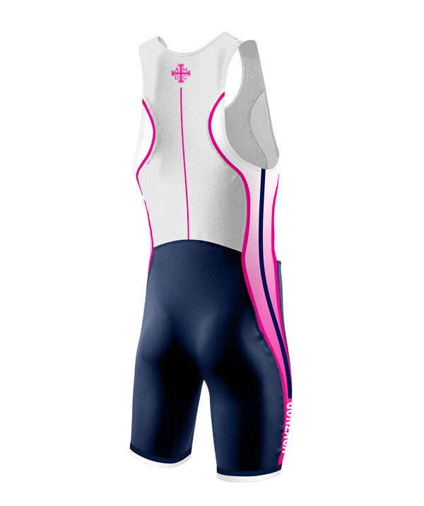 Men's Gonzaga Pro Rowing Unisuit - Pink