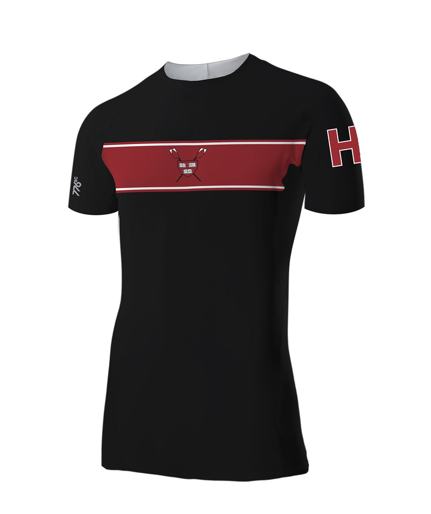 Men's Harvard Heavyweight Base Layer SS - Black/Red