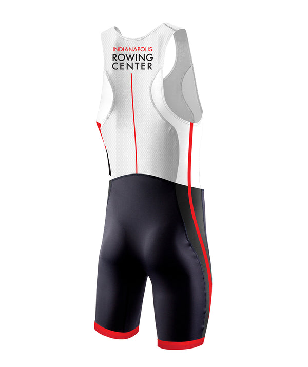 Men's Indianapolis Rowing Center Pro Unisuit - Black/White/Red