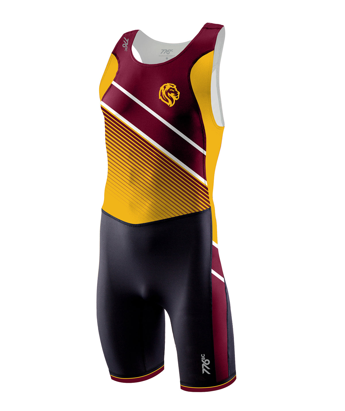Men's Lakeside School Pro Unisuit - Black/Gold