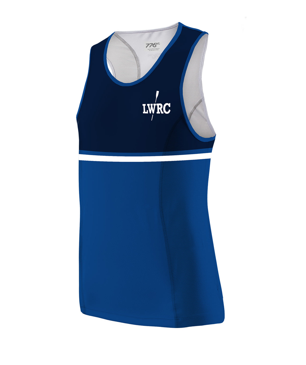 Men's Lake Washington Performance Tank - Blue/Navy