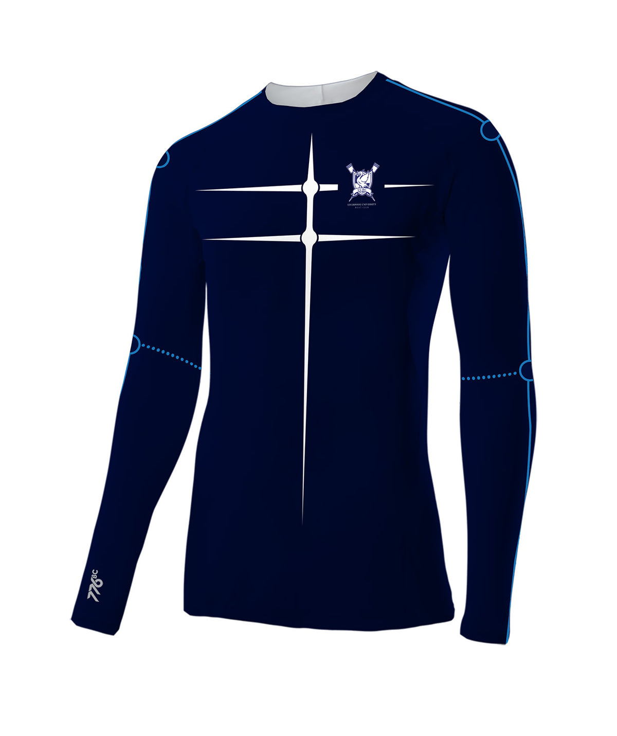 Men's Liverpool University Boat Club  Motion Base Layer LS - Navy