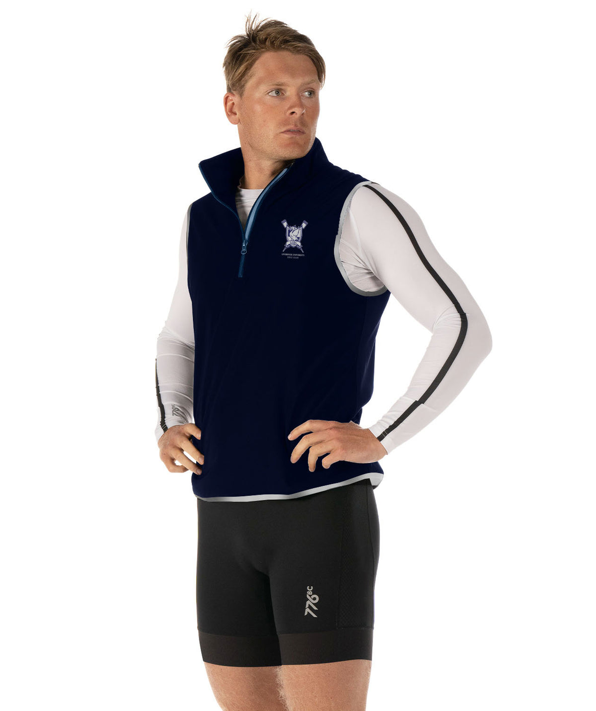 Men's Liverpool University Boat Club  Stratus Vest - Navy