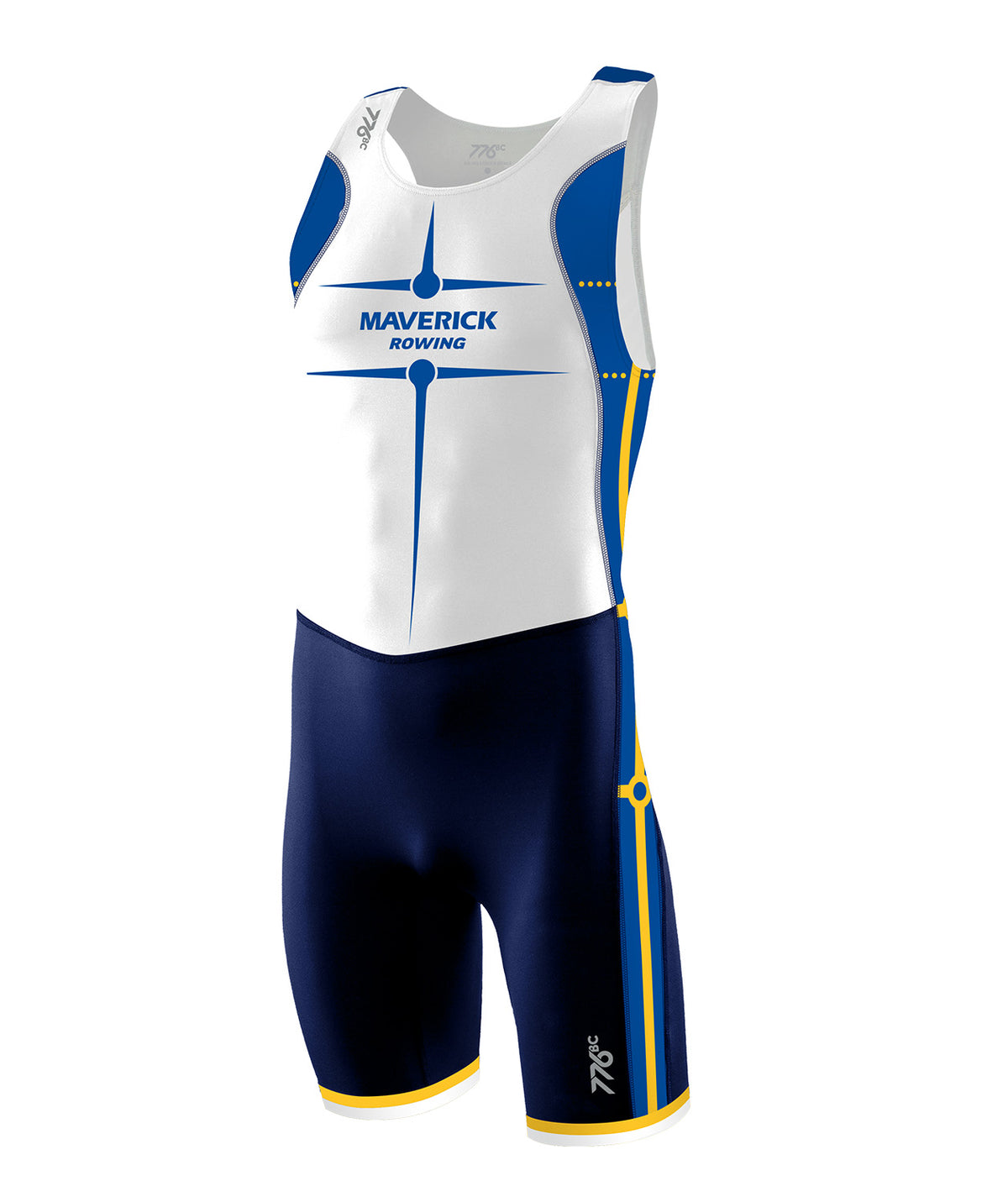 Men's Maverick Motion Pro Unisuit - Blue/White