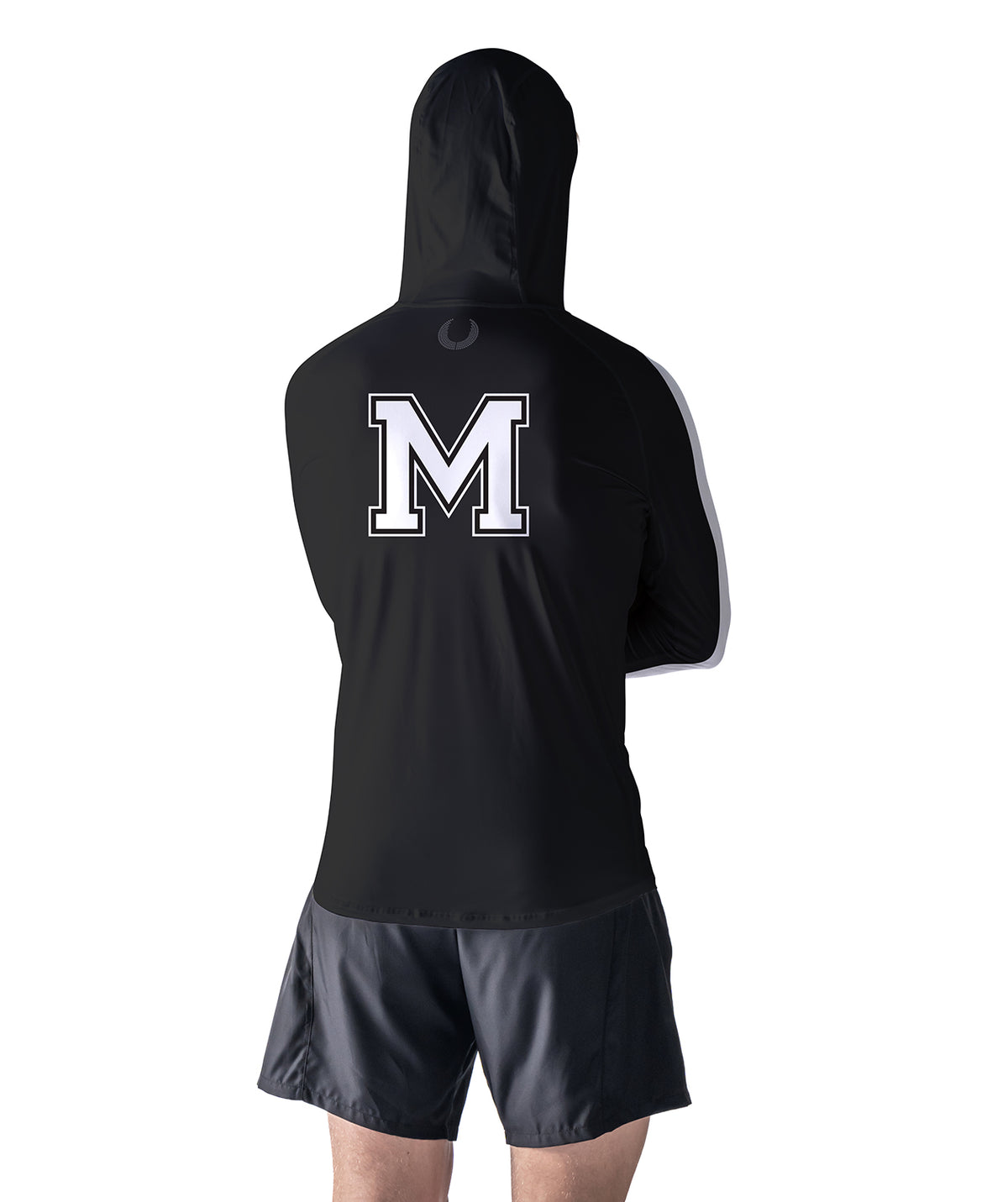 Men's Molesey Sun Hoodie LS - Black