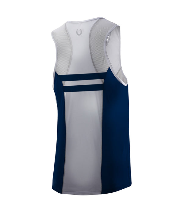 Men's Narragansett Boat Club Performance Tank - Navy/White