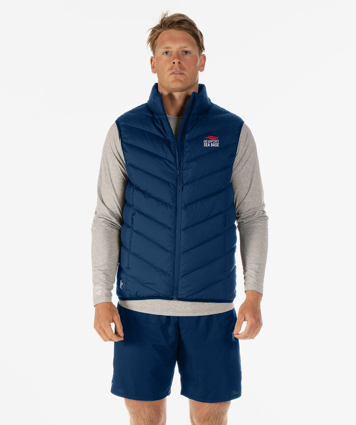 Men's Newport Sea Base Cumulus Puffer Vest - Navy