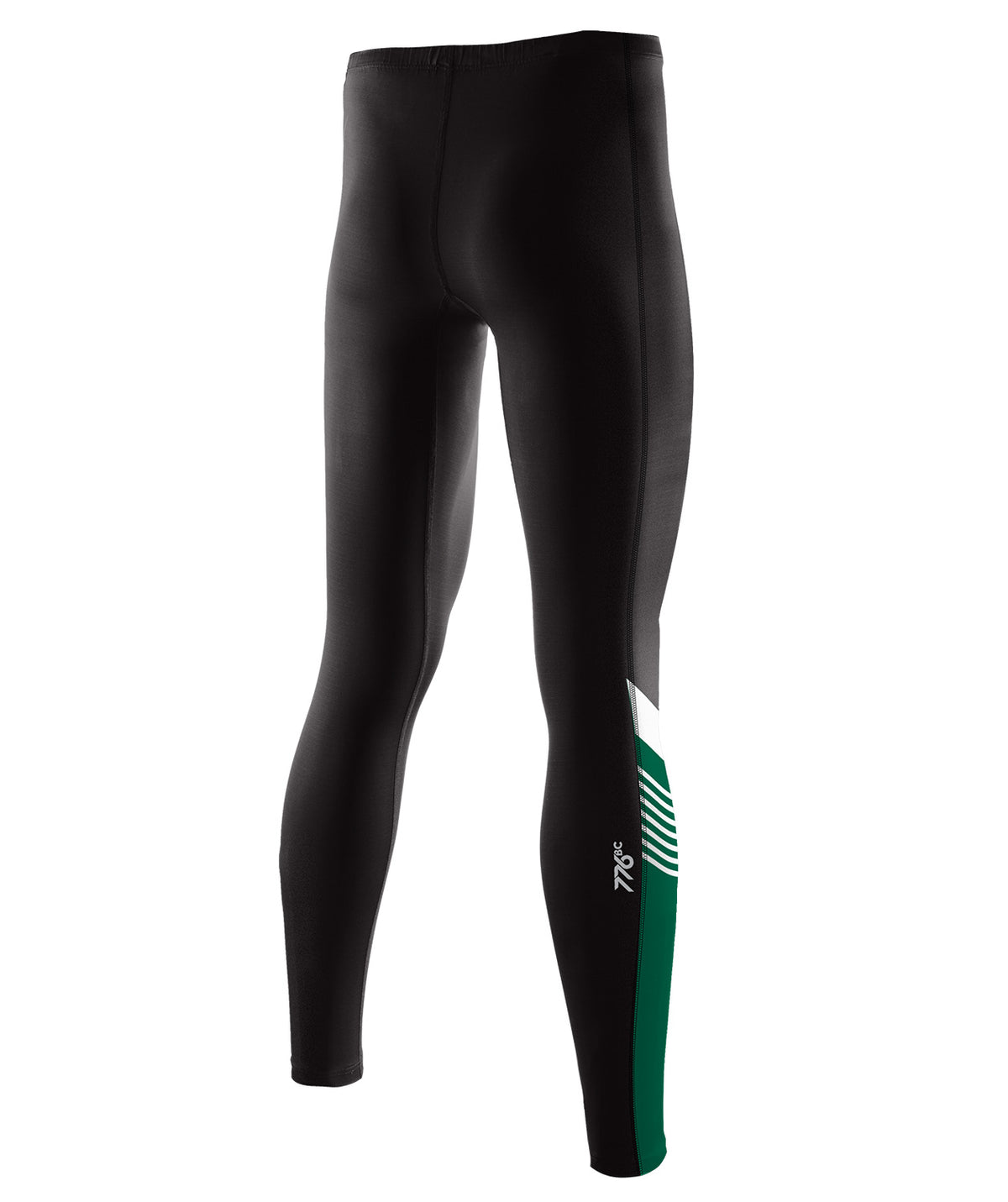 Men's Nichols School Streamline Tight - Black/Green