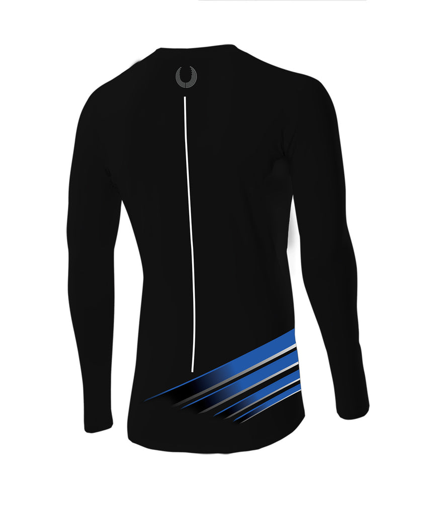 Men's Oregon Rowing Unlimited Base Layer LS - Black