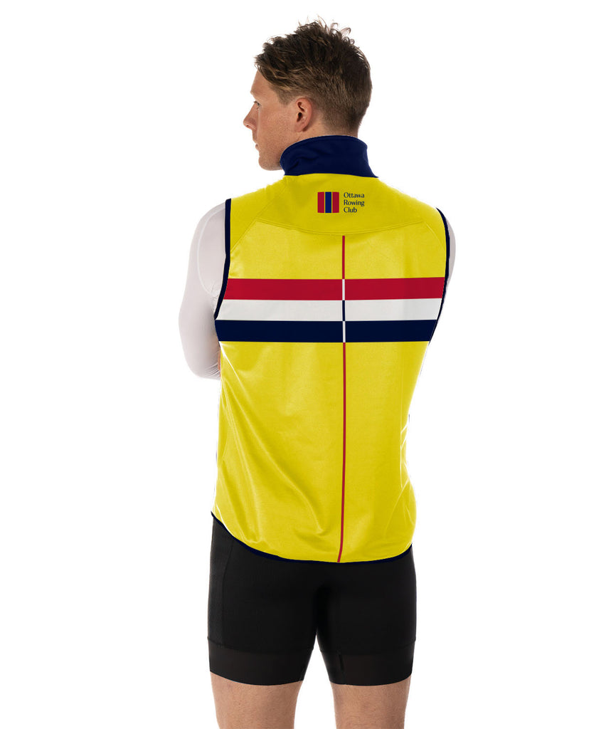 Men's Ottawa Rowing Club Spring Stratus Vest - Neon Yellow