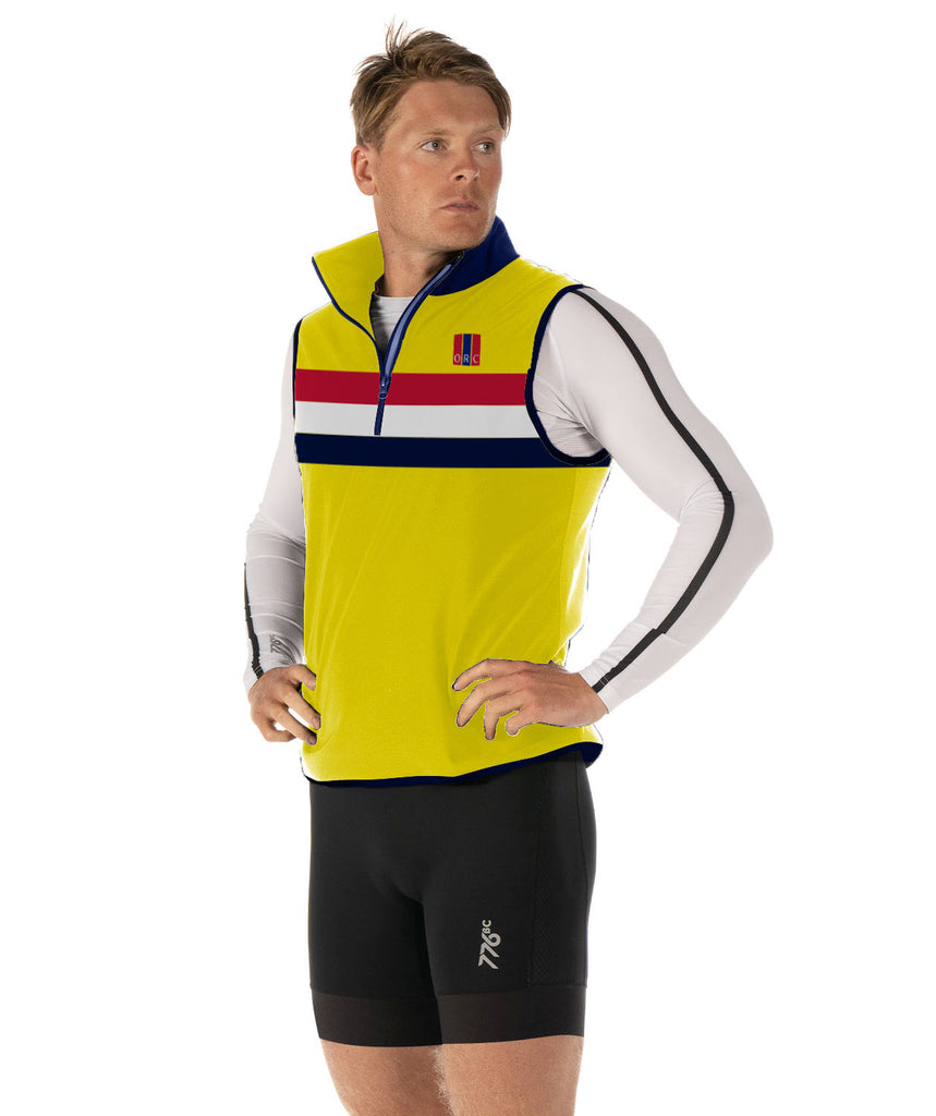 Men's Ottawa Rowing Club Spring Stratus Vest - Neon Yellow