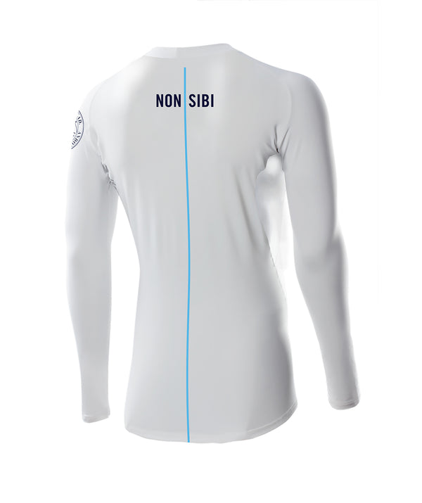 Men's Phillips Academy Andover Base Layer Ls - White