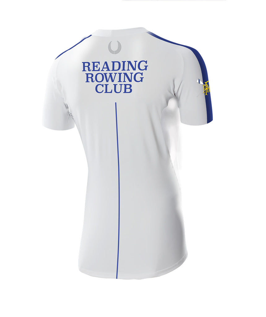 Men's Reading Base Layer SS - White/Blue