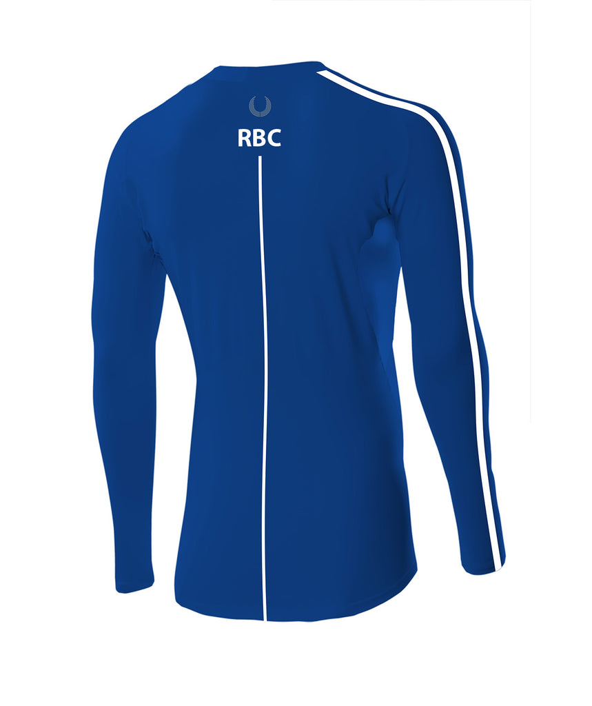 Men's Riverside Boat Club LS Base Layer - Blue