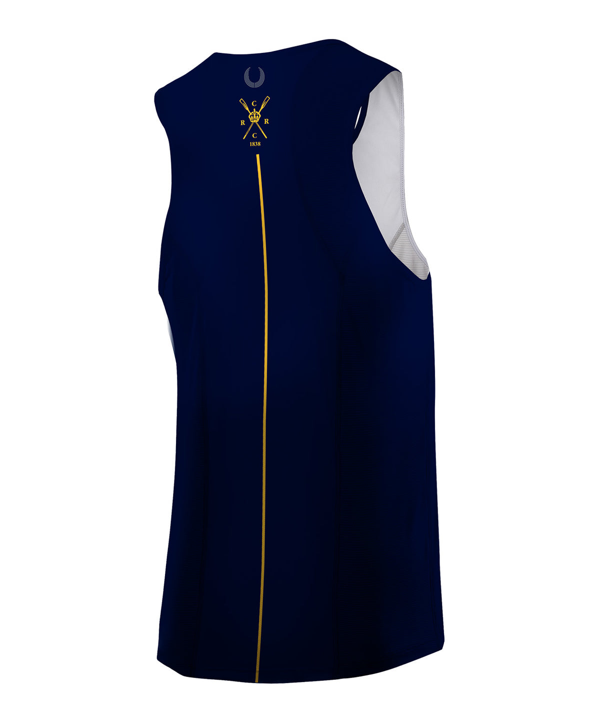 Men's Royal Chester Performance Tank - Navy/Yellow