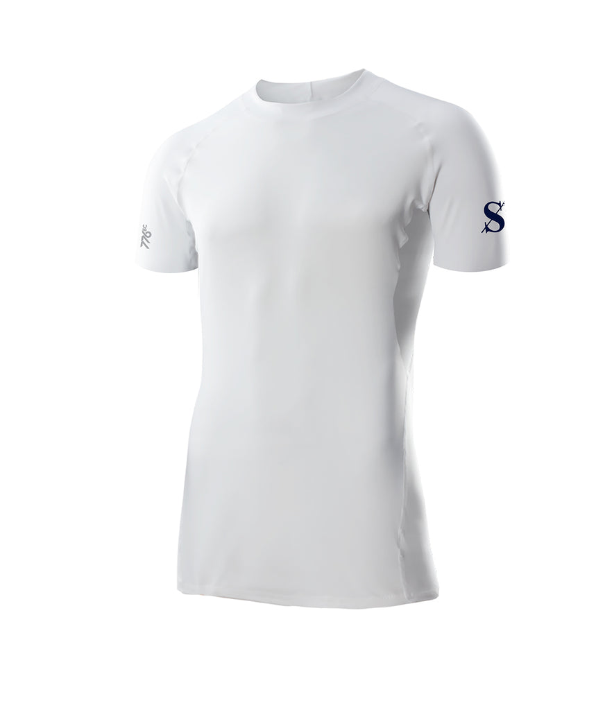 Men's Saratoga Base Layer SS - White