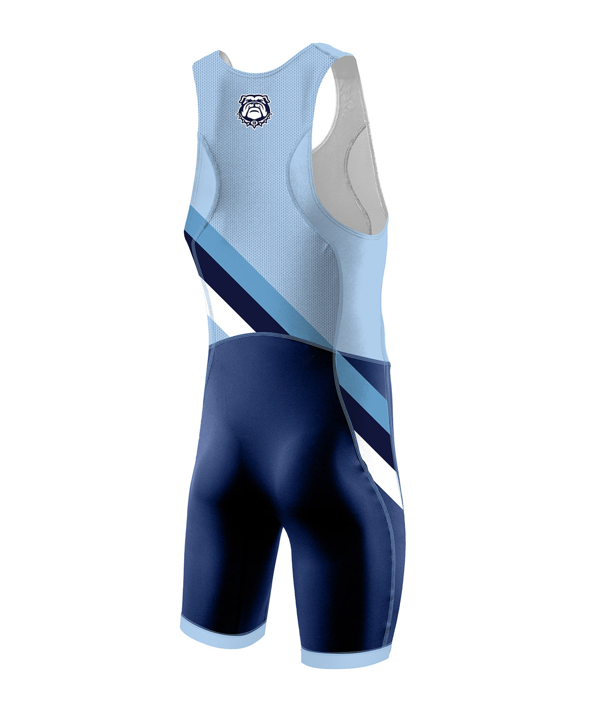 Men's Stone Bridge High School Pro Unisuit - Navy/Light Blue