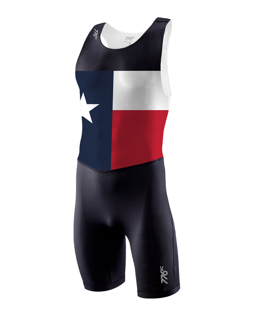 Men's Texas Rowing Center Streamline Unisuit - Red/White/Blue